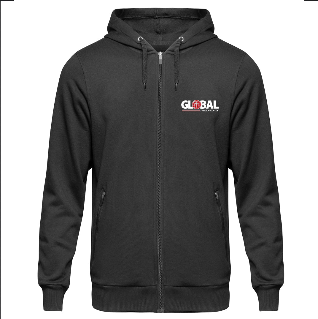 Global Time Attack Logo Zip-Up Hoodie