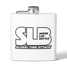 Load image into Gallery viewer, Flask — SLB “Super Lap Battle” 6oz Stainless Steel