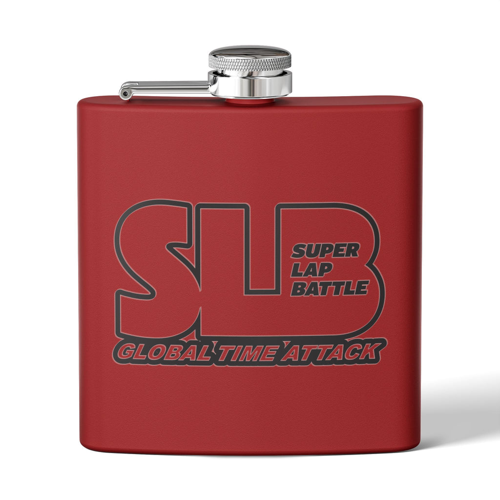 Flask — SLB “Super Lap Battle” 6oz Stainless Steel