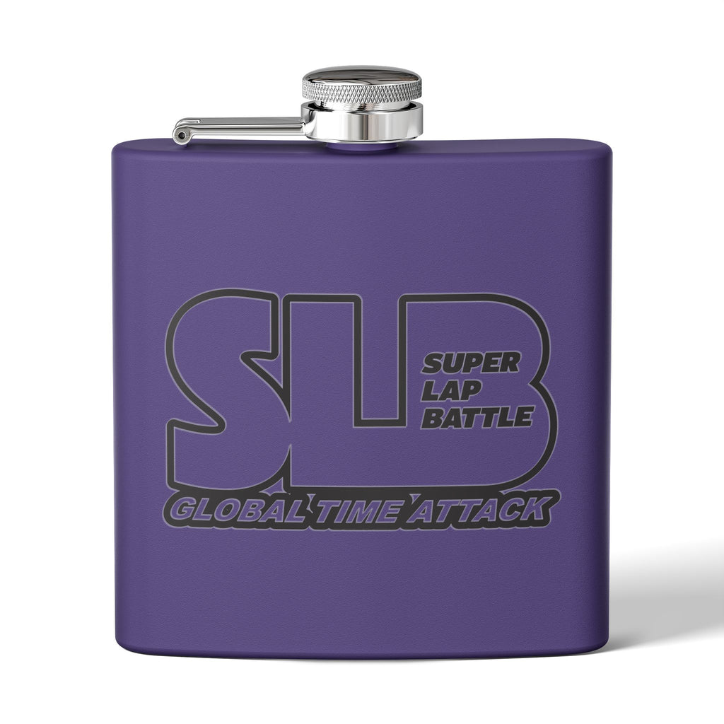 Flask — SLB “Super Lap Battle” 6oz Stainless Steel