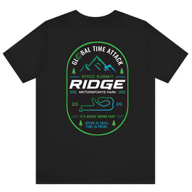 TheRidge GTA Race 2026 event shirt artwork back