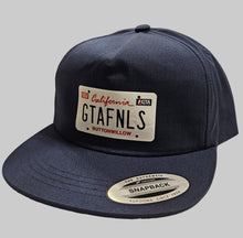 Load image into Gallery viewer, GTA Finals 2025  Blue cap with a license plate design on front center