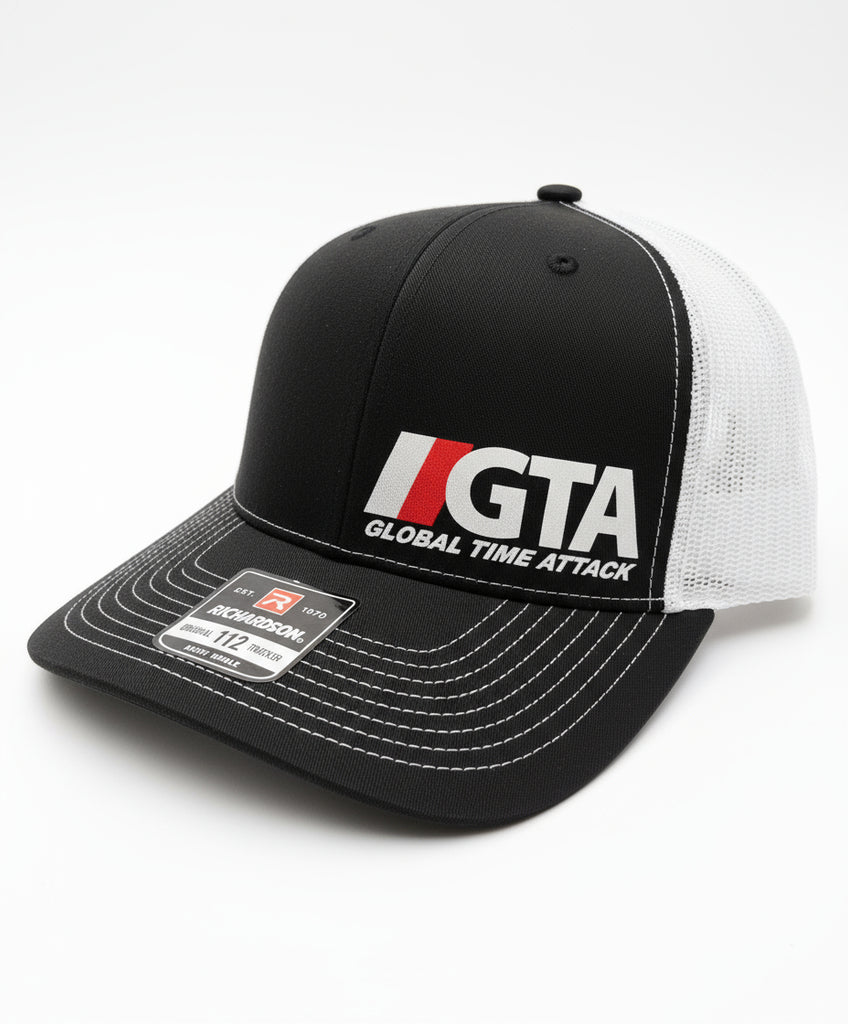 GTA logo  Trucker cap in black & White 