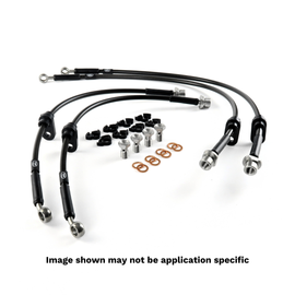 HEL Performance Brake Lines for Ford Fiesta MK3 1.3 Non-ABS 1991-1992, Stainless Steel Braided
