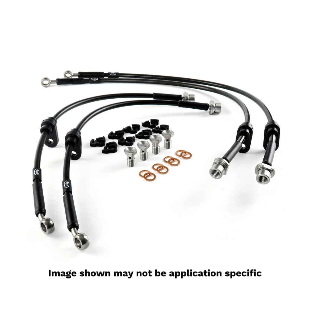 HEL Performance Brake Lines for Audi A4 Avant 1.9 TDi to ch 8D-V-168-350 1996-2001, Stainless Steel Braided