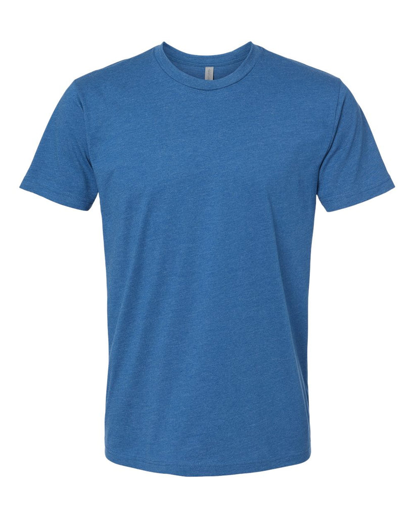 Blue t-shirt on a white background