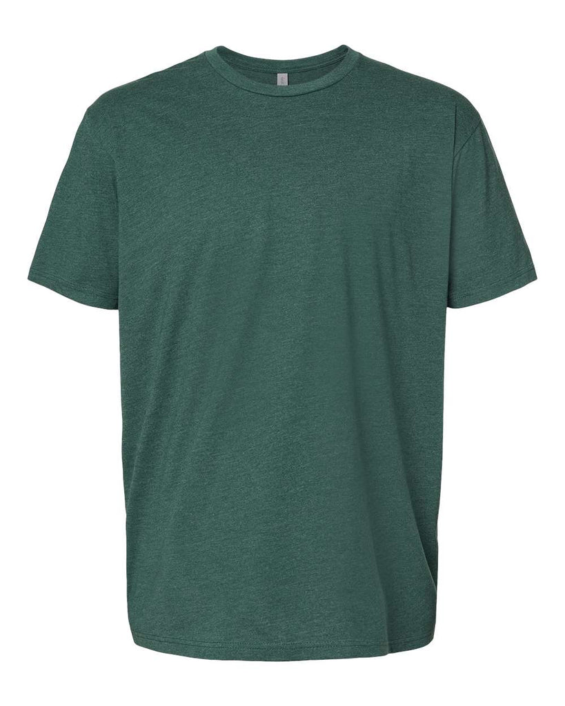 Green t-shirt on a white background