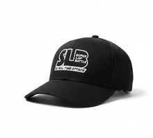 Load image into Gallery viewer, SLB classic hat black with white SLB embroider logo 