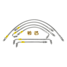 HEL Performance ABS Delete Lines for Toyota Starlet 1.3 Turbo EP82, EP91, Stainless Steel Braided