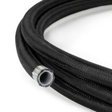 Load image into Gallery viewer, AN8 PTFE Black Nylon Braided Fuel Oil Hose Line