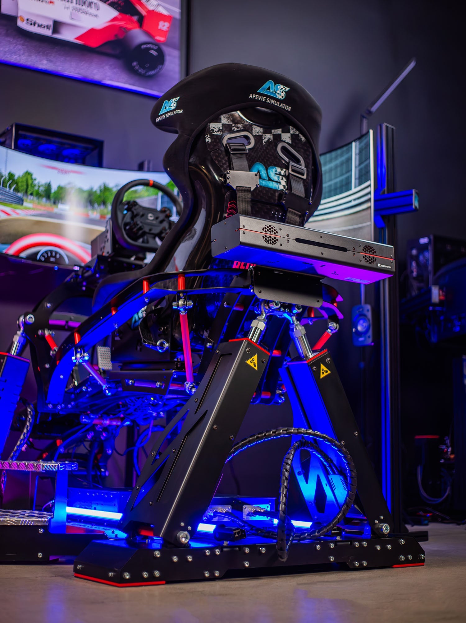 PODIUM Motion Simulator with QSV20 Cockpit