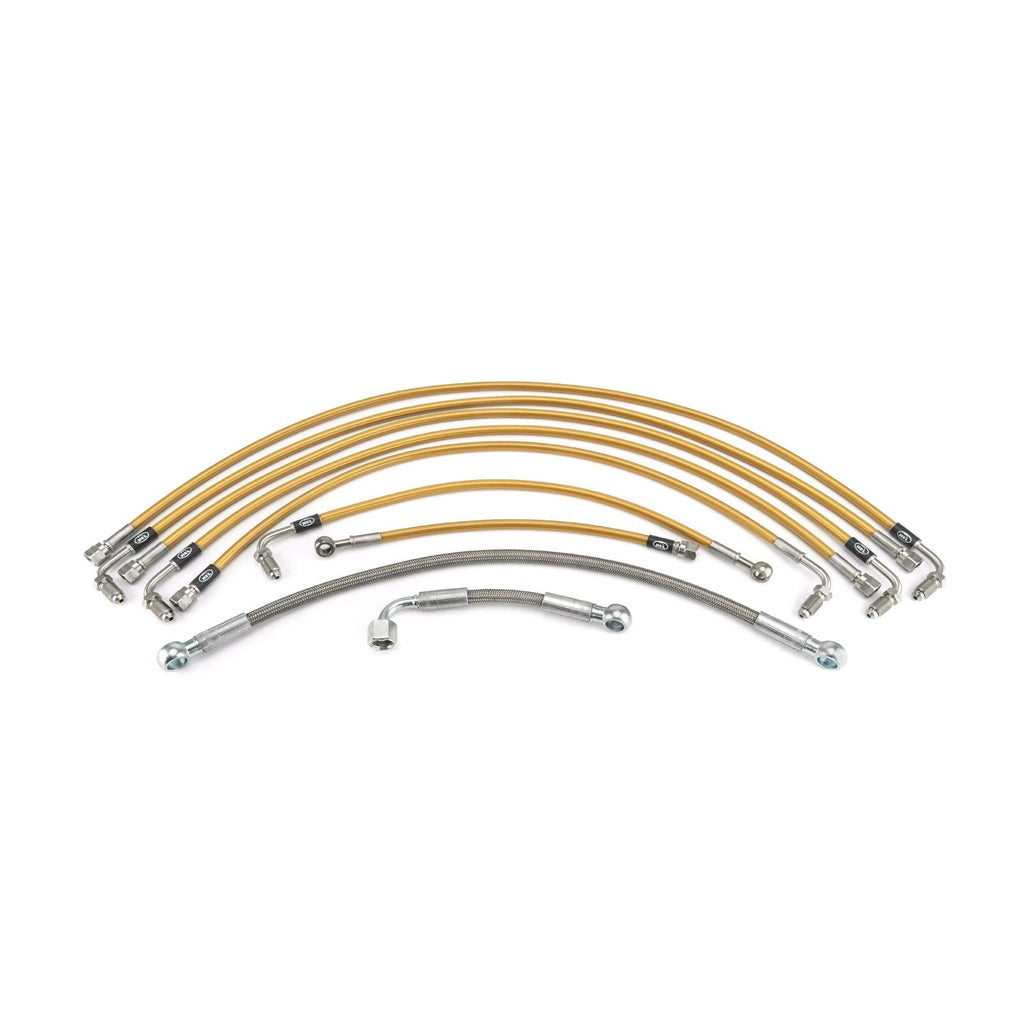 HEL Performance Fuel Injector Lines for Audi 80 B4 2.3 E 10V NG 1991-1996, Stainless Steel Braided