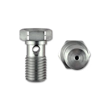 Load image into Gallery viewer, M12 x 1.5 Banjo Bolt with 1.5mm Restriction for Turbo Oil Feeds HEL Stainless Steel