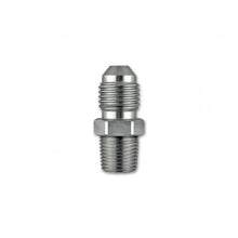 Load image into Gallery viewer, AN4 Male to 1/8" NPT Male Straight Adapter HEL Stainless Steel