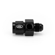 Load image into Gallery viewer, AN6 Female to AN6 Male Straight Adapter with 1/8" NPT Sensor Port HEL Aluminium