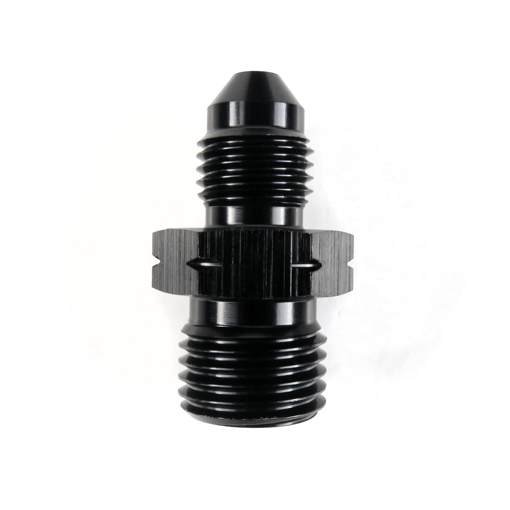 AN3 Male to M12 x 1.25 Male Straight Adapter HEL Aluminium