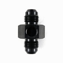 Load image into Gallery viewer, AN6 Male to AN6 Male Straight Adapter with 1/8" NPT Sensor Port HEL Aluminium