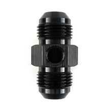 Load image into Gallery viewer, AN10 Male to AN10 Male Straight Adapter with 1/8" NPT Sensor Port HEL Aluminium