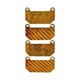 HEL Performance Carbon Fiber Brake Pad Shims for Land Rover Range Rover Sport MK1 with Brembo calipers 2005-2013