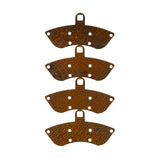 HEL Performance Carbon Fiber Brake Pad Shims for Fiat Punto 1.4 Abarth with Brembo calipers 2007-2012