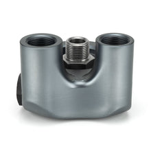 Load image into Gallery viewer, HEL Performance Thermostatic 90 Degree Oil Filter Sandwich Plate