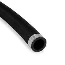 Load image into Gallery viewer, AN12 Rubber Black Nylon Braided Fuel Oil Coolant Hose Line