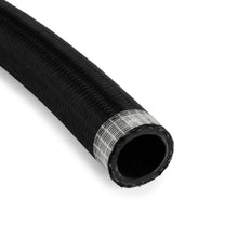 Load image into Gallery viewer, AN16 Rubber Black Nylon Braided Fuel Oil Coolant Hose Line
