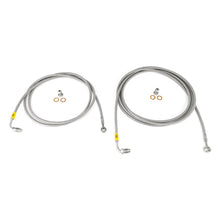 Load image into Gallery viewer, HEL Performance Hydraulic Handbrake Lines for BMW 3 Series E36 excluding ASC+T models without the rear tee piece from factory, Stainless Steel Braided