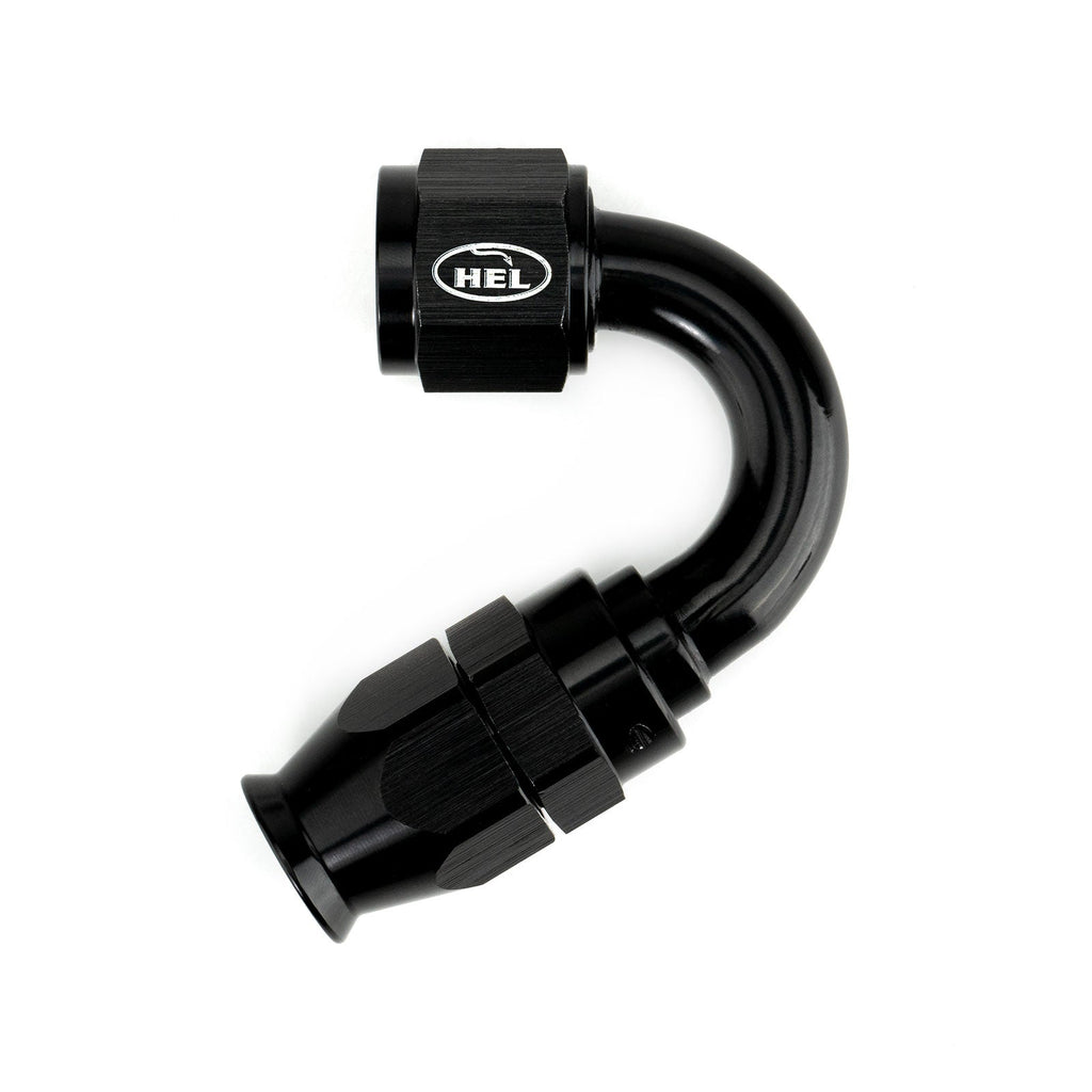 AN8 150 Degree PTFE Hose Fitting for Braided AN PTFE Lines