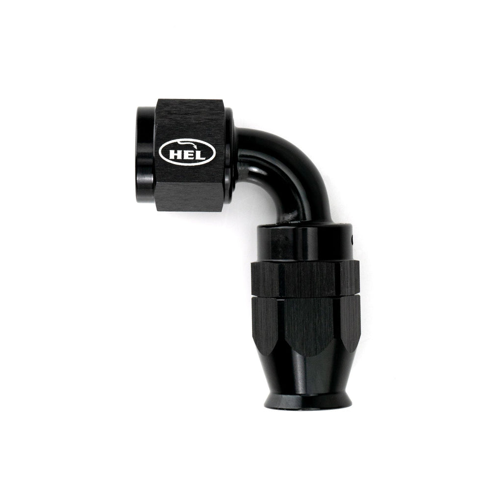 AN8 90 Degree PTFE Hose Fitting for Braided AN PTFE Lines