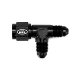 AN4 Female On The Run Swivel T-Piece Adapter HEL Aluminium