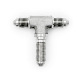 AN3 Male T-Piece Adapter with Bulkhead Fitting on the Leg HEL Stainless Steel