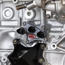 Load image into Gallery viewer, HEL Oil Filter Relocation Take Off Plate for Nissan SR20DET 240sx S14/S15, 180SX Silvia S13 and Pulsar GTI-R