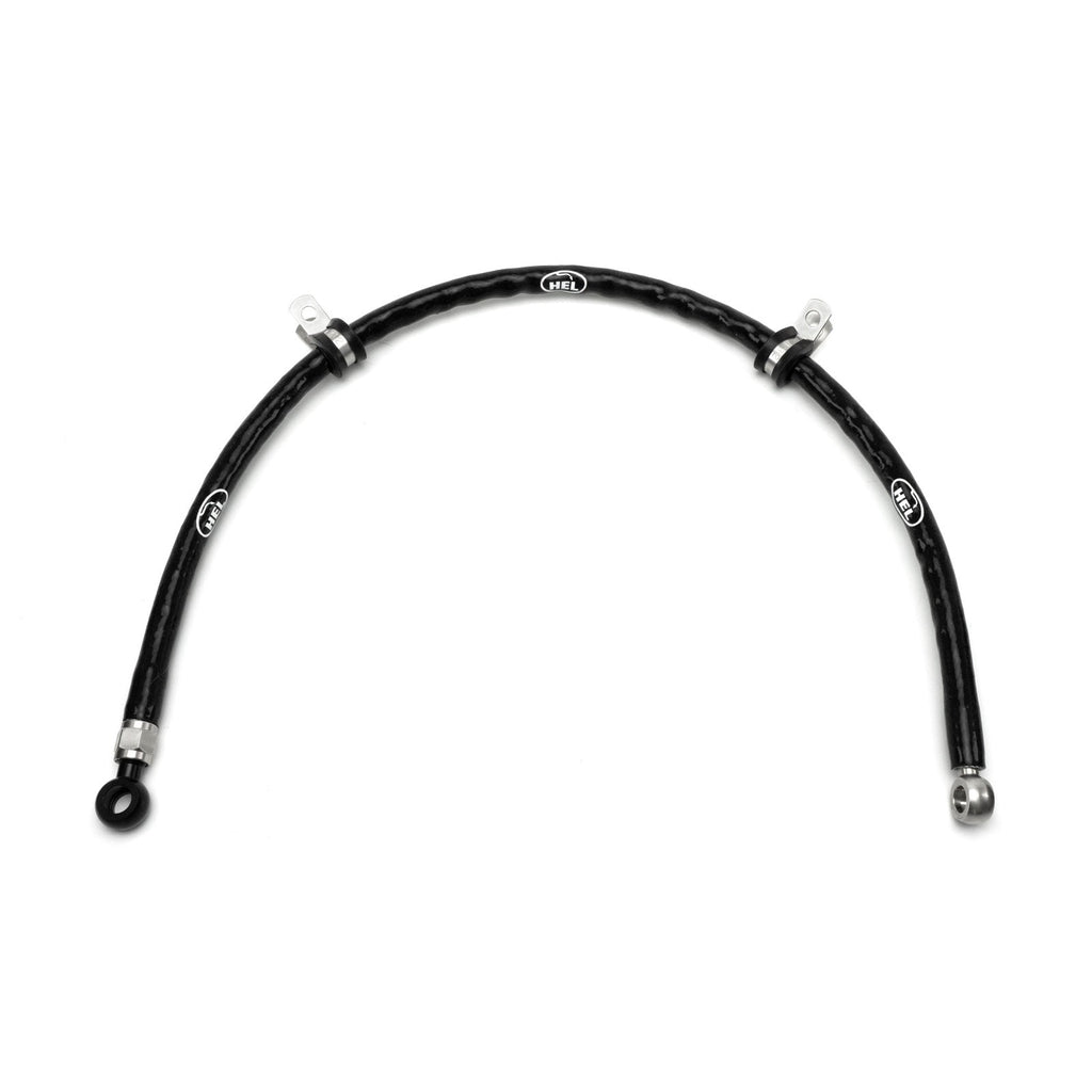 HEL Performance Turbo Oil Feed Line for BMW Mini R55, R56, R57, R58, R59, R60, R61 (N47 Diesel Models Only), Stainless Steel Braided