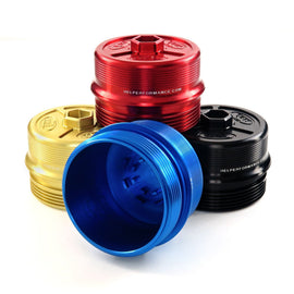 HEL Performance Solid Billet Aluminum Oil Filter Cap for BMW N20 N26 N51 N52 N53 N54 N55 S55 M2 M3 M4