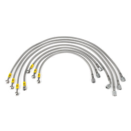 HEL Performance Fuel Injector Lines for Porsche 911 SC, Stainless Steel Braided