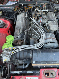 HEL Performance Fuel Injector Lines for Porsche 924 Turbo Later Models with M8 Banjos and M12 Injectors, Stainless Steel Braided