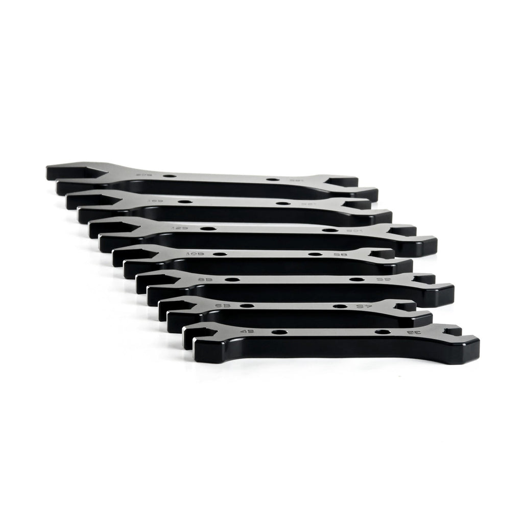 HEL Aluminium Spanner Set for AN Fittings