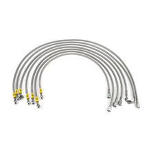 Load image into Gallery viewer, HEL Performance Fuel Injector Lines for Volkswagen Golf MK1 8V (M12 Injectors), Stainless Steel Braided