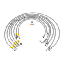 Load image into Gallery viewer, HEL Performance Fuel Injector Lines for Volkswagen Scirocco MK2 16V (M12 Injectors), Stainless Steel Braided