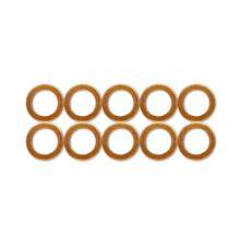 Load image into Gallery viewer, 11mm / AN4 Copper Crush Washers (10 Pack)