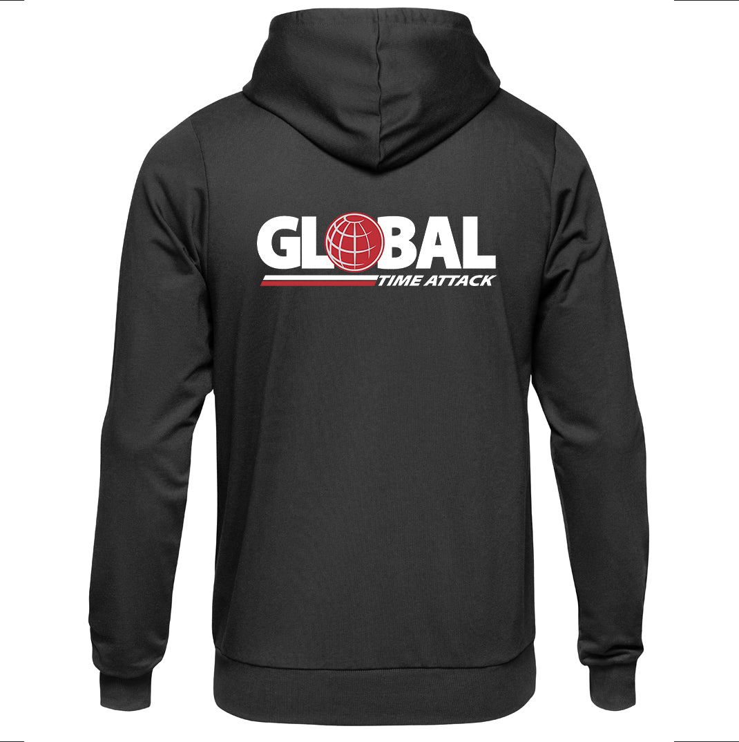 Global Time Attack Logo ZipUp Hoodie Shop Global Time Attack