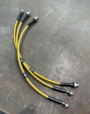 HEL Braided Brake Lines for Nissan D21 Hardbody Truck 2WD (1992)