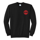 Global Time Attack Circle Logo Crewneck Pullover Sweater